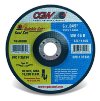 CutOff 4.5x0.045x5/8-11 T27 WA46-R Fastcut