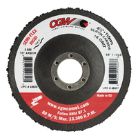 Semi-Flex Dep Ctr Whl 4.5x7/8 PH T27 AO 16G
