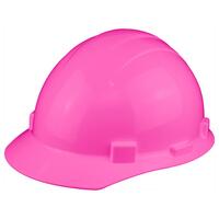 Americana Cap with 4-Point Mega Ratchet Suspension, Hi Viz Pink.